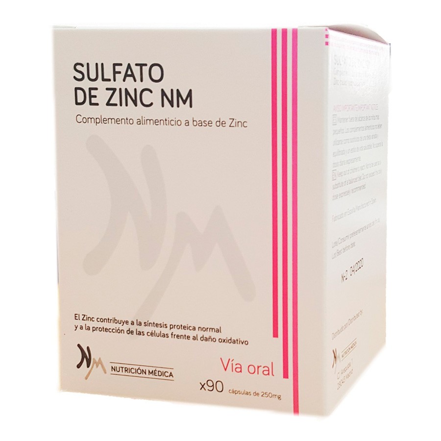 Sulfato de zinc NM 90 cápsulas